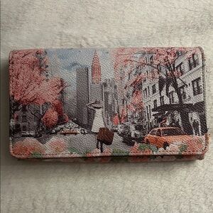 Chic Cityscape Women's Wallet